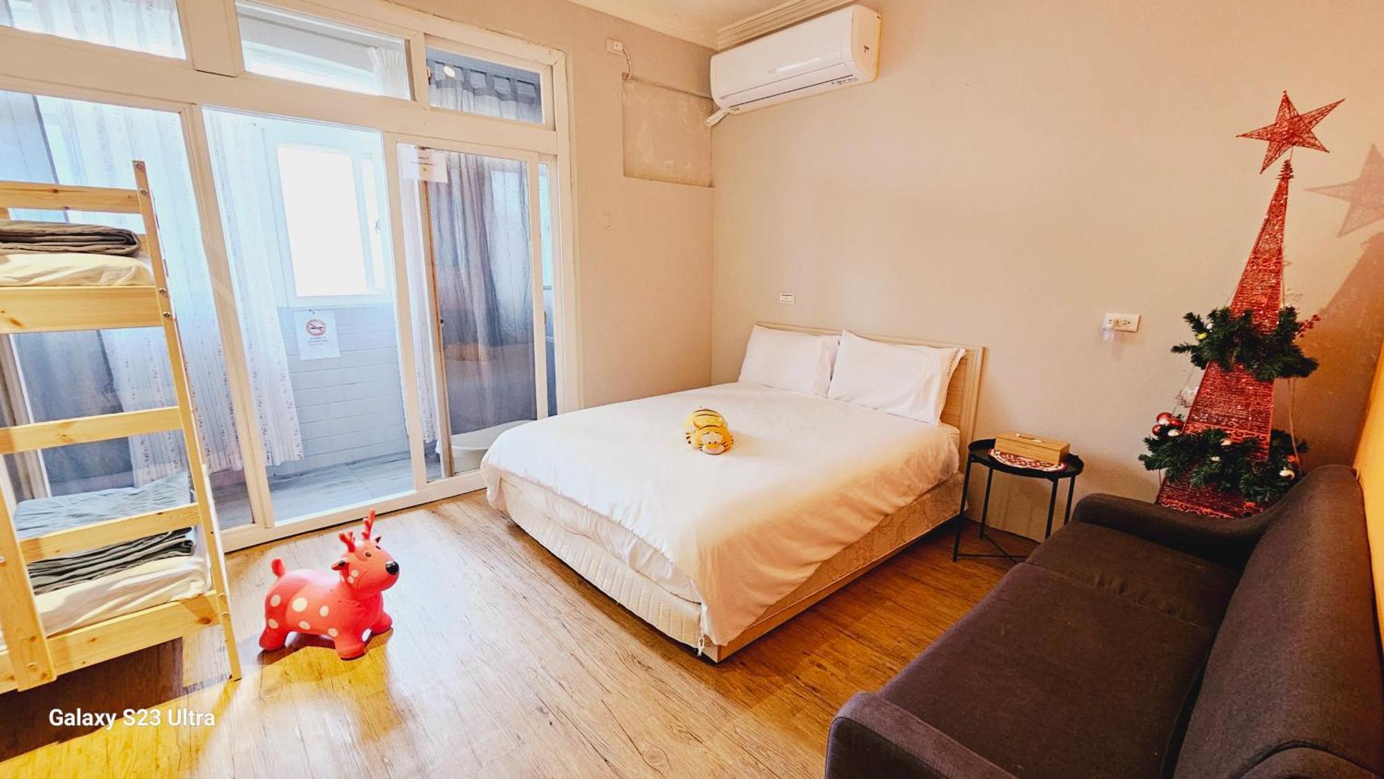 羅里濱海輕旅 Rory Hostel Luzhu Exterior foto