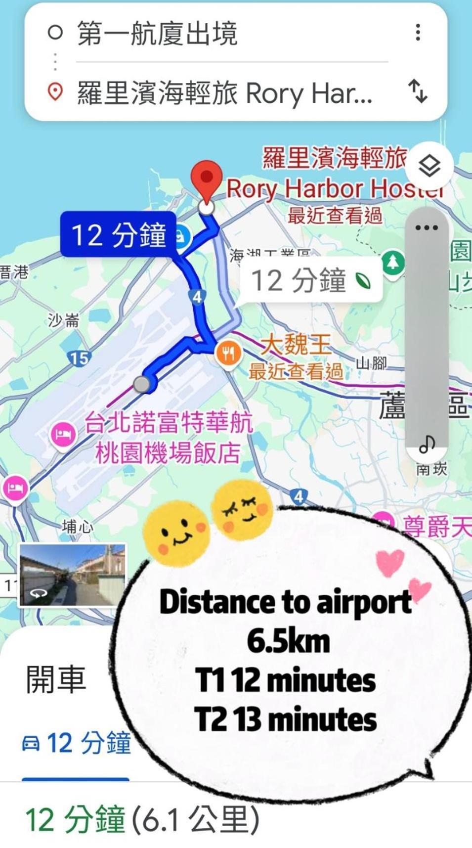 羅里濱海輕旅 Rory Hostel Luzhu Exterior foto