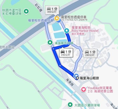 羅里濱海輕旅 Rory Hostel Luzhu Exterior foto